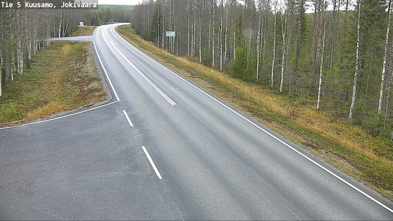 Kelikamerat Kuva Tie 5 Kuusamo, Jokivaara, Kuusamo, Pohjois-Pohjanmaa