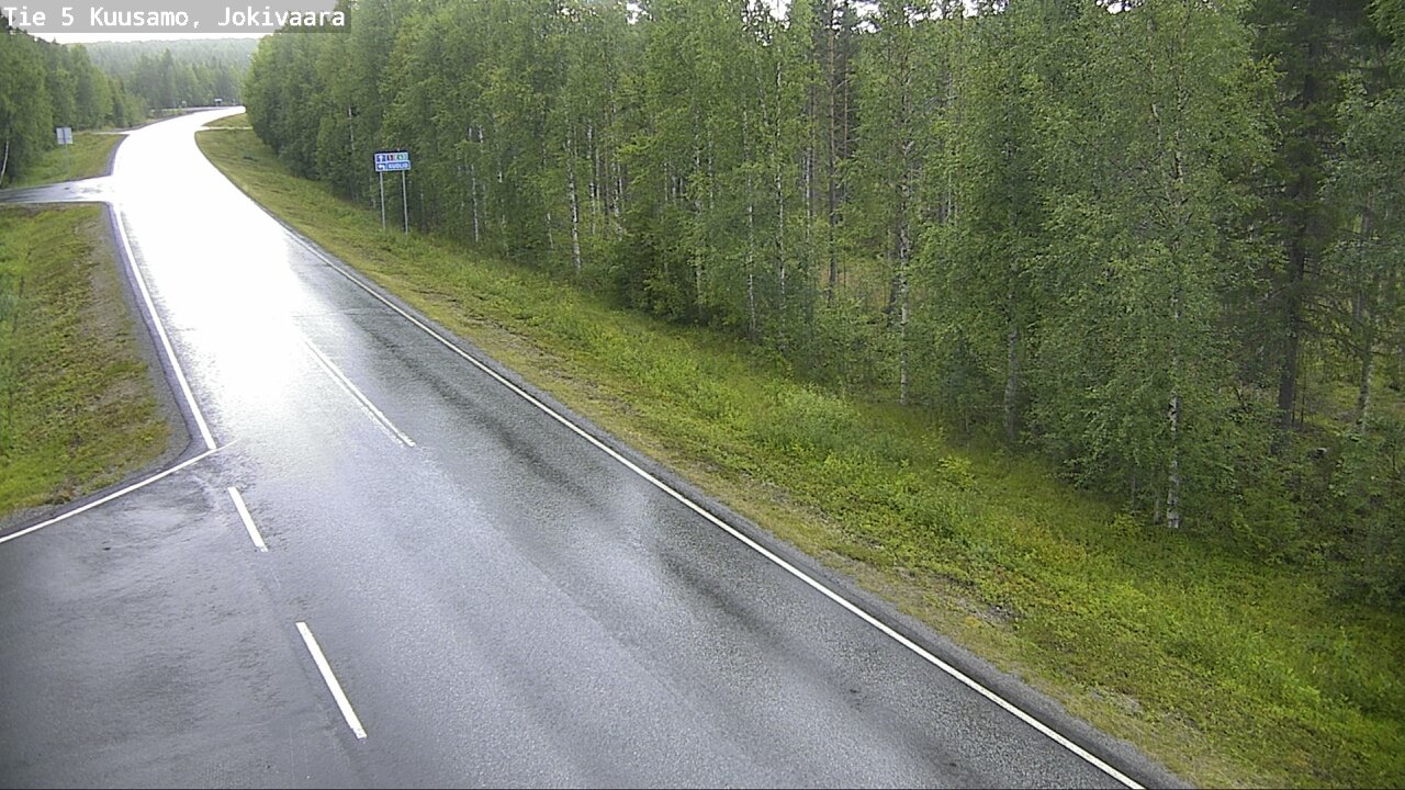 Kelikamerat Kuva Tie 5 Kuusamo, Jokivaara, Kuusamo, Pohjois-Pohjanmaa