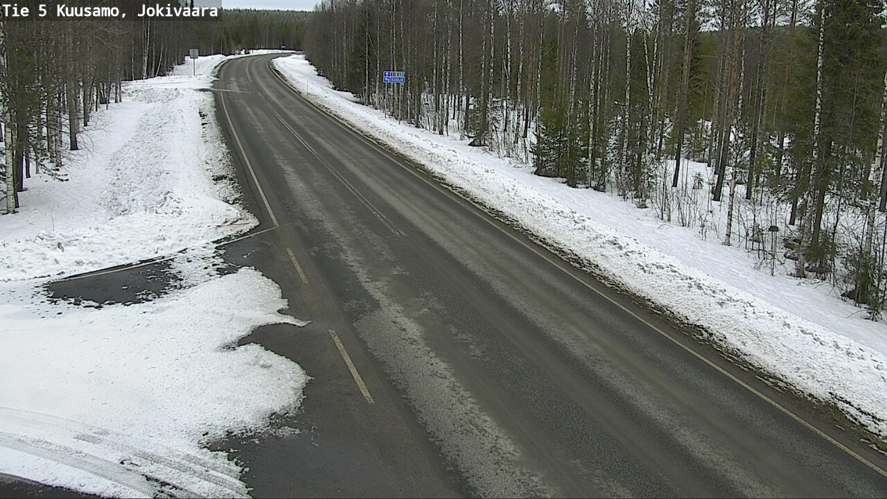 Kelikamerat Kuva Tie 5 Kuusamo, Jokivaara, Kuusamo, Pohjois-Pohjanmaa