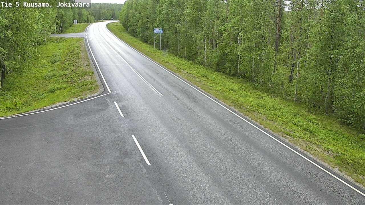 Kelikamerat Kuva Tie 5 Kuusamo, Jokivaara, Kuusamo, Pohjois-Pohjanmaa