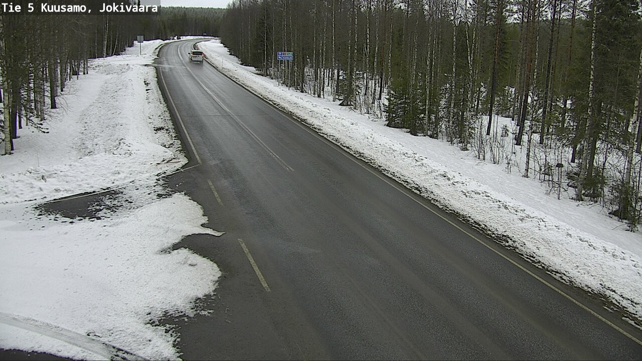 Kelikamerat Kuva Tie 5 Kuusamo, Jokivaara, Kuusamo, Pohjois-Pohjanmaa