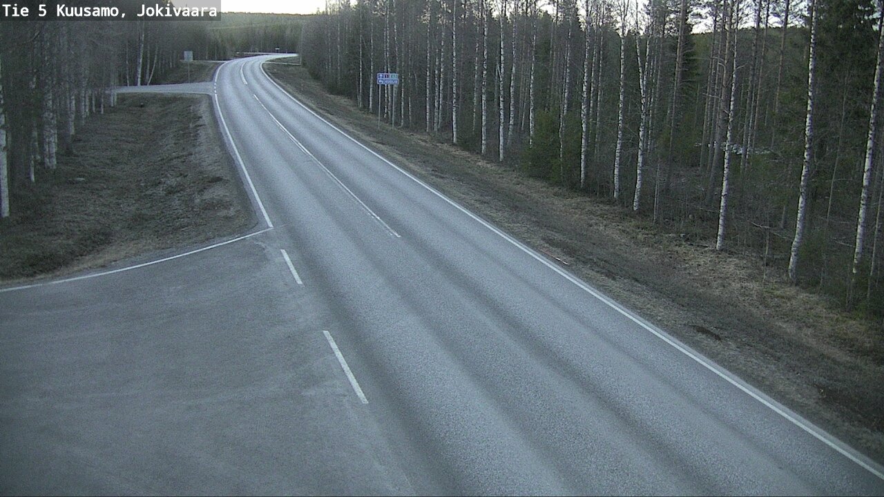 Kelikamerat Kuva Tie 5 Kuusamo, Jokivaara, Kuusamo, Pohjois-Pohjanmaa