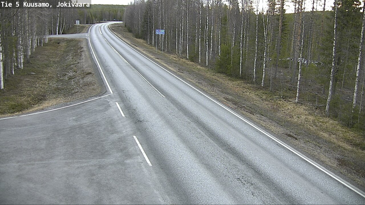 Kelikamerat Kuva Tie 5 Kuusamo, Jokivaara, Kuusamo, Pohjois-Pohjanmaa