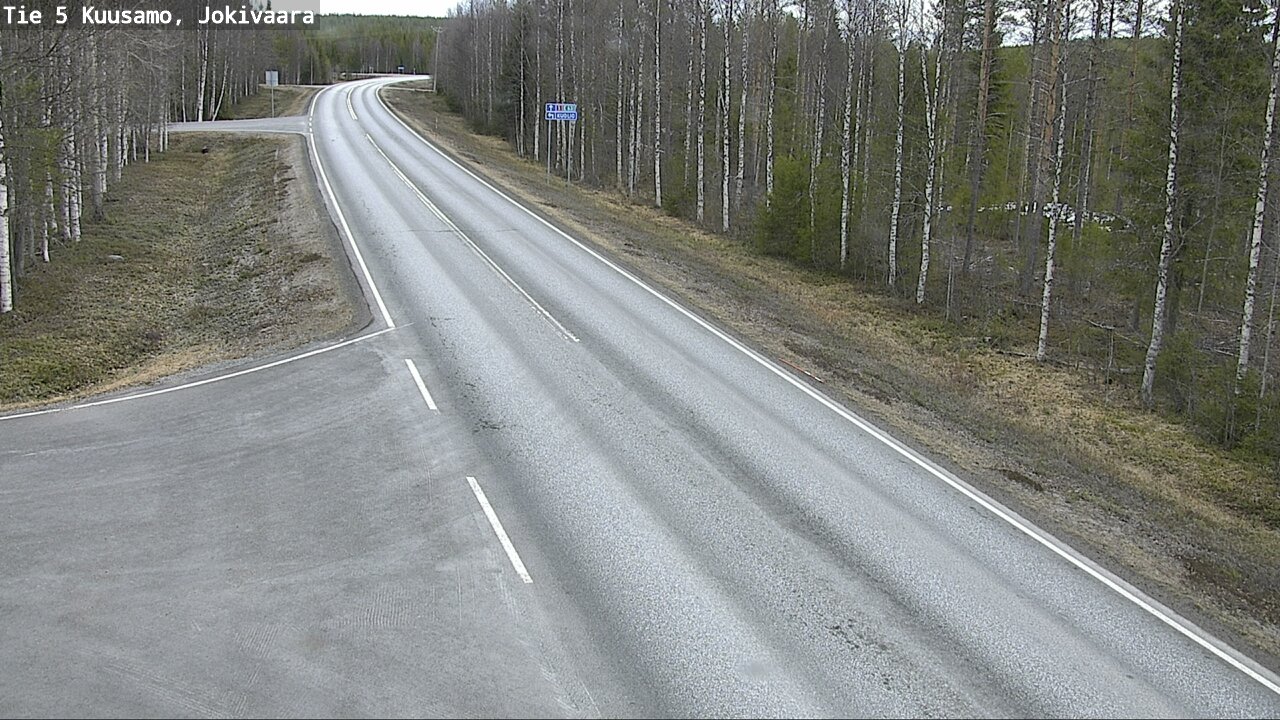Kelikamerat Kuva Tie 5 Kuusamo, Jokivaara, Kuusamo, Pohjois-Pohjanmaa