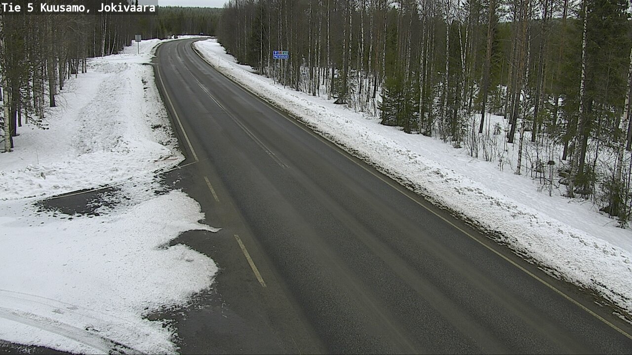 Kelikamerat Kuva Tie 5 Kuusamo, Jokivaara, Kuusamo, Pohjois-Pohjanmaa