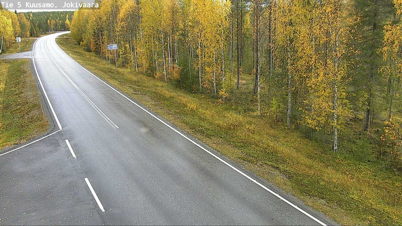 Kelikamerat Kuva Tie 5 Kuusamo, Jokivaara, Kuusamo, Pohjois-Pohjanmaa