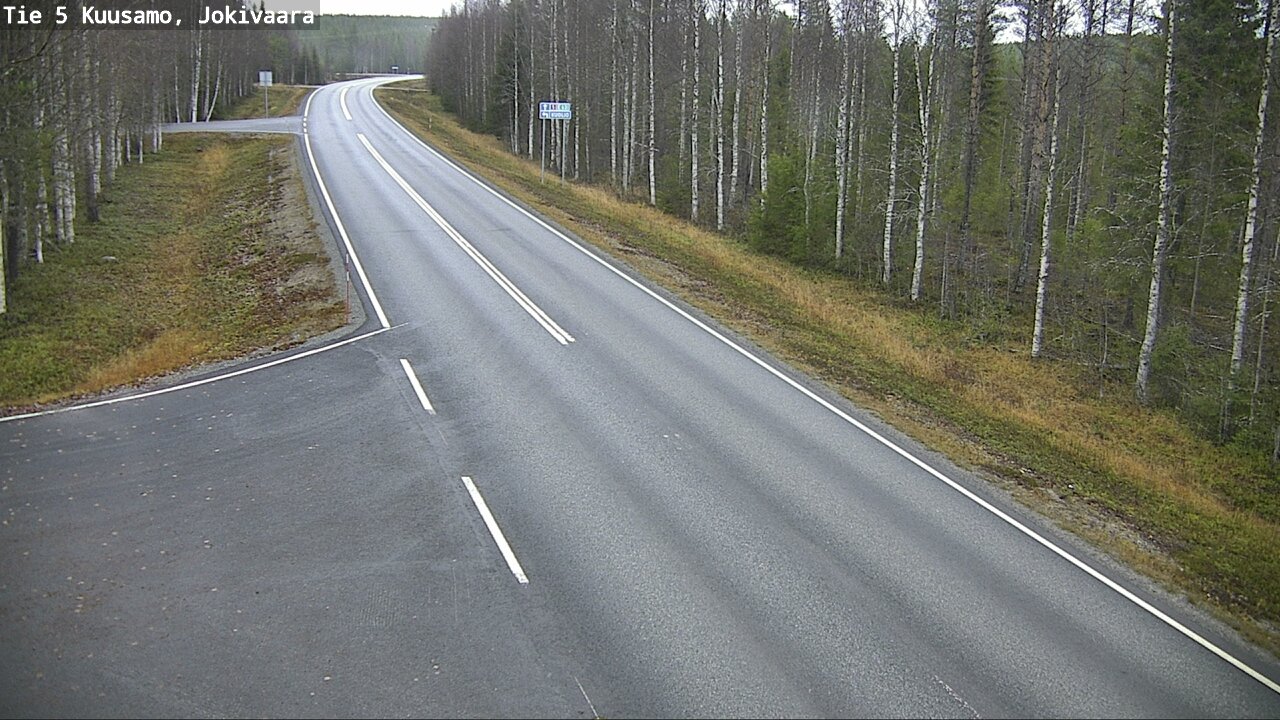 Kelikamerat Kuva Tie 5 Kuusamo, Jokivaara, Kuusamo, Pohjois-Pohjanmaa