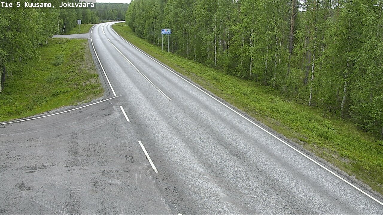 Kelikamerat Kuva Tie 5 Kuusamo, Jokivaara, Kuusamo, Pohjois-Pohjanmaa