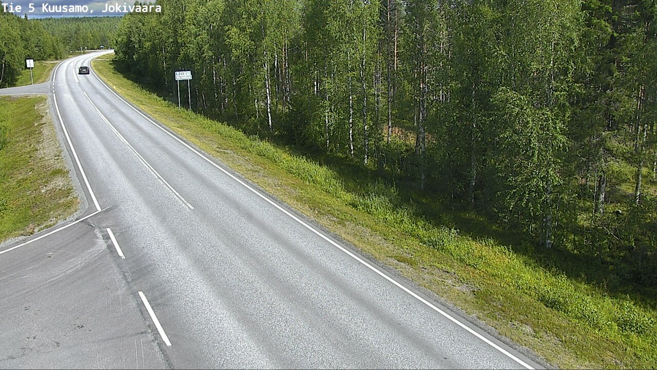 Kelikamerat Kuva Tie 5 Kuusamo, Jokivaara, Kuusamo, Pohjois-Pohjanmaa