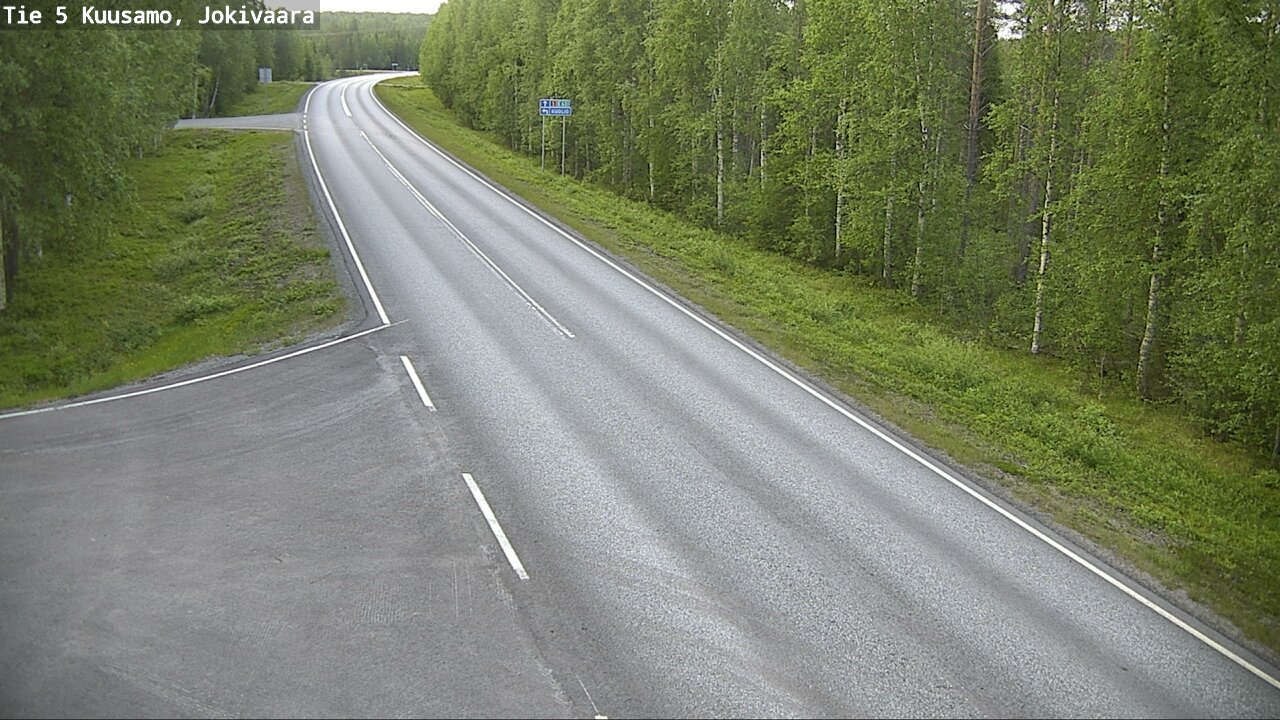 Kelikamerat Kuva Tie 5 Kuusamo, Jokivaara, Kuusamo, Pohjois-Pohjanmaa