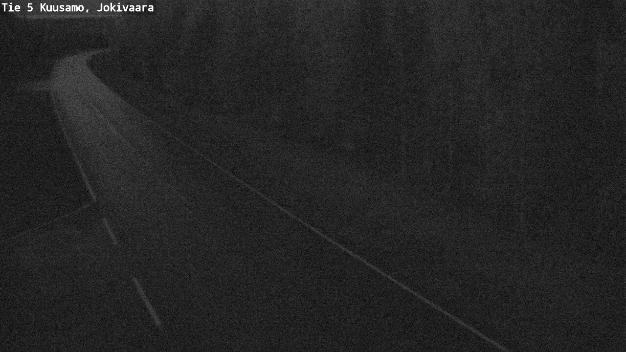 Weather Camera Image Road 5 Kuusamo, Jokivaara, Kuusamo, Pohjois-Pohjanmaa