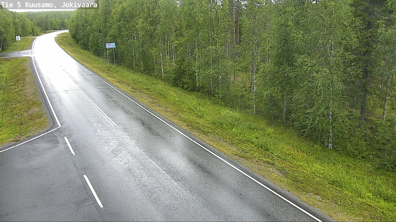 Kelikamerat Kuva Tie 5 Kuusamo, Jokivaara, Kuusamo, Pohjois-Pohjanmaa