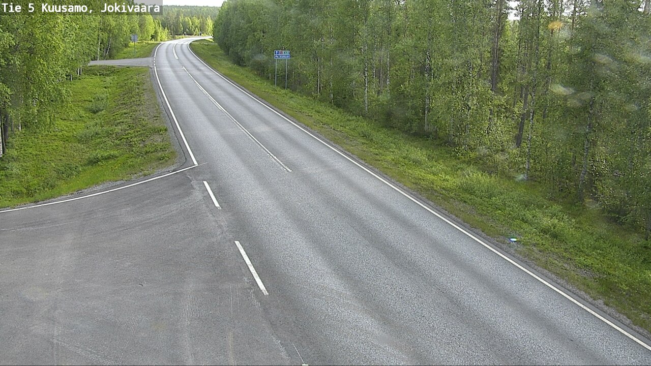 Kelikamerat Kuva Tie 5 Kuusamo, Jokivaara, Kuusamo, Pohjois-Pohjanmaa