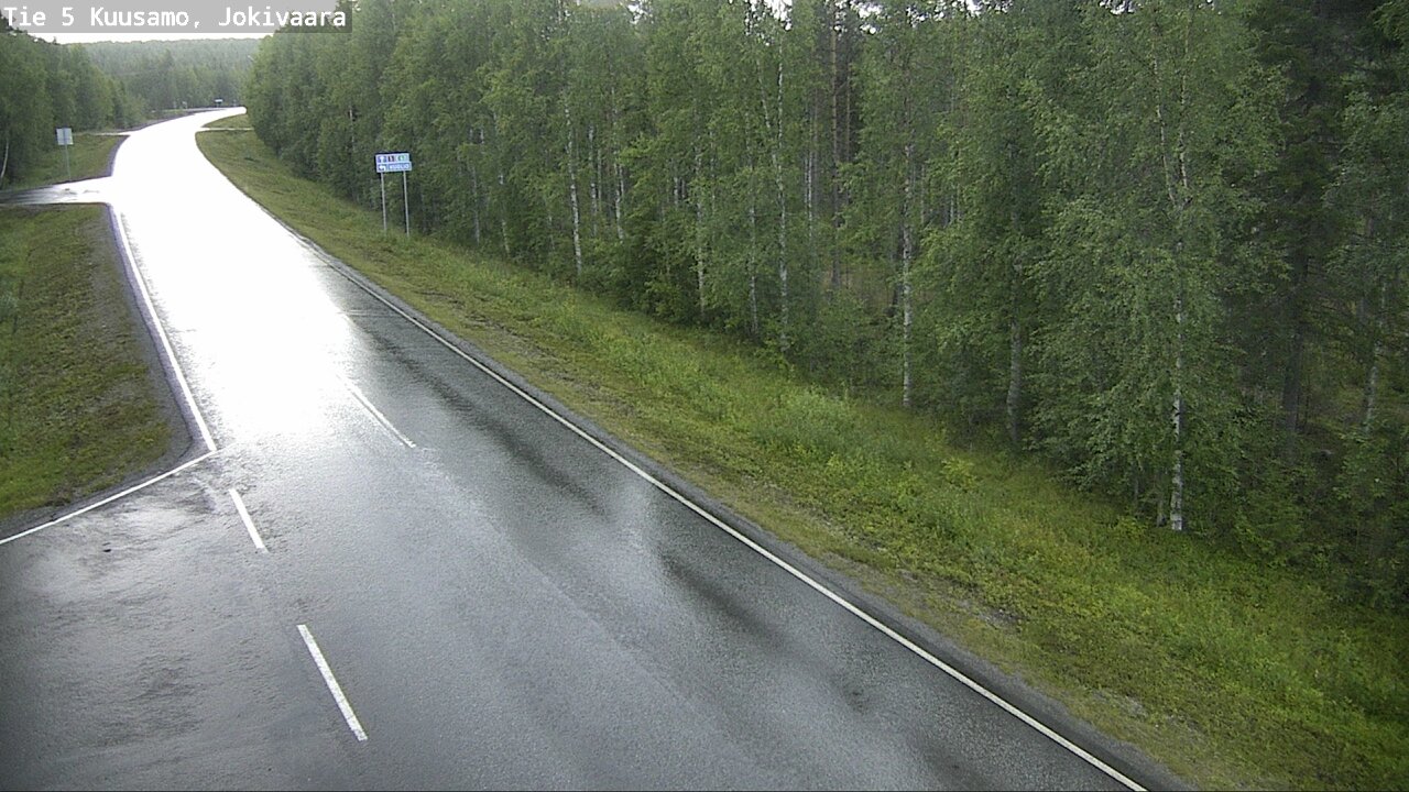Kelikamerat Kuva Tie 5 Kuusamo, Jokivaara, Kuusamo, Pohjois-Pohjanmaa