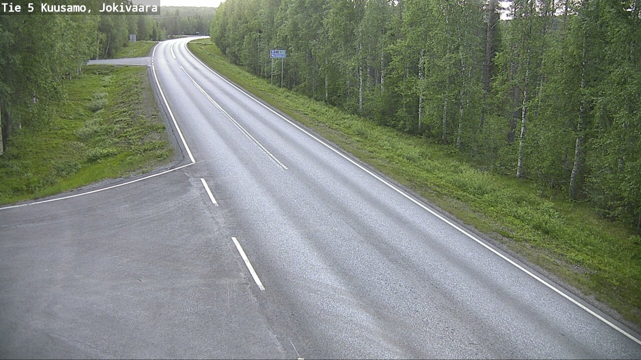 Kelikamerat Kuva Tie 5 Kuusamo, Jokivaara, Kuusamo, Pohjois-Pohjanmaa