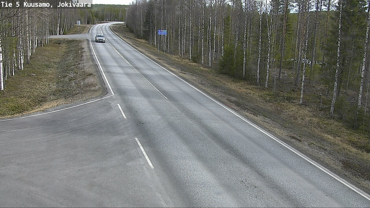 Kelikamerat Kuva Tie 5 Kuusamo, Jokivaara, Kuusamo, Pohjois-Pohjanmaa
