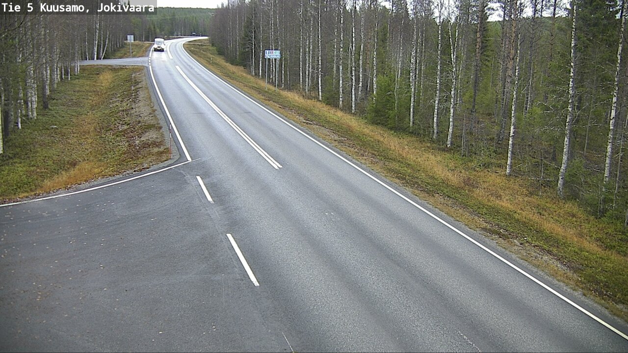 Kelikamerat Kuva Tie 5 Kuusamo, Jokivaara, Kuusamo, Pohjois-Pohjanmaa