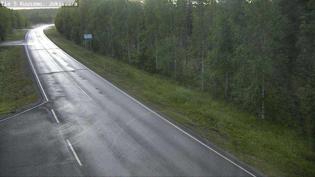 Kelikamerat Kuva Tie 5 Kuusamo, Jokivaara, Kuusamo, Pohjois-Pohjanmaa