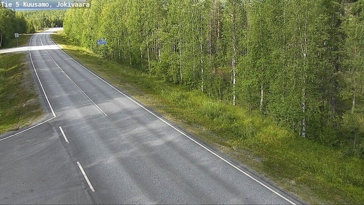 Kelikamerat Kuva Tie 5 Kuusamo, Jokivaara, Kuusamo, Pohjois-Pohjanmaa