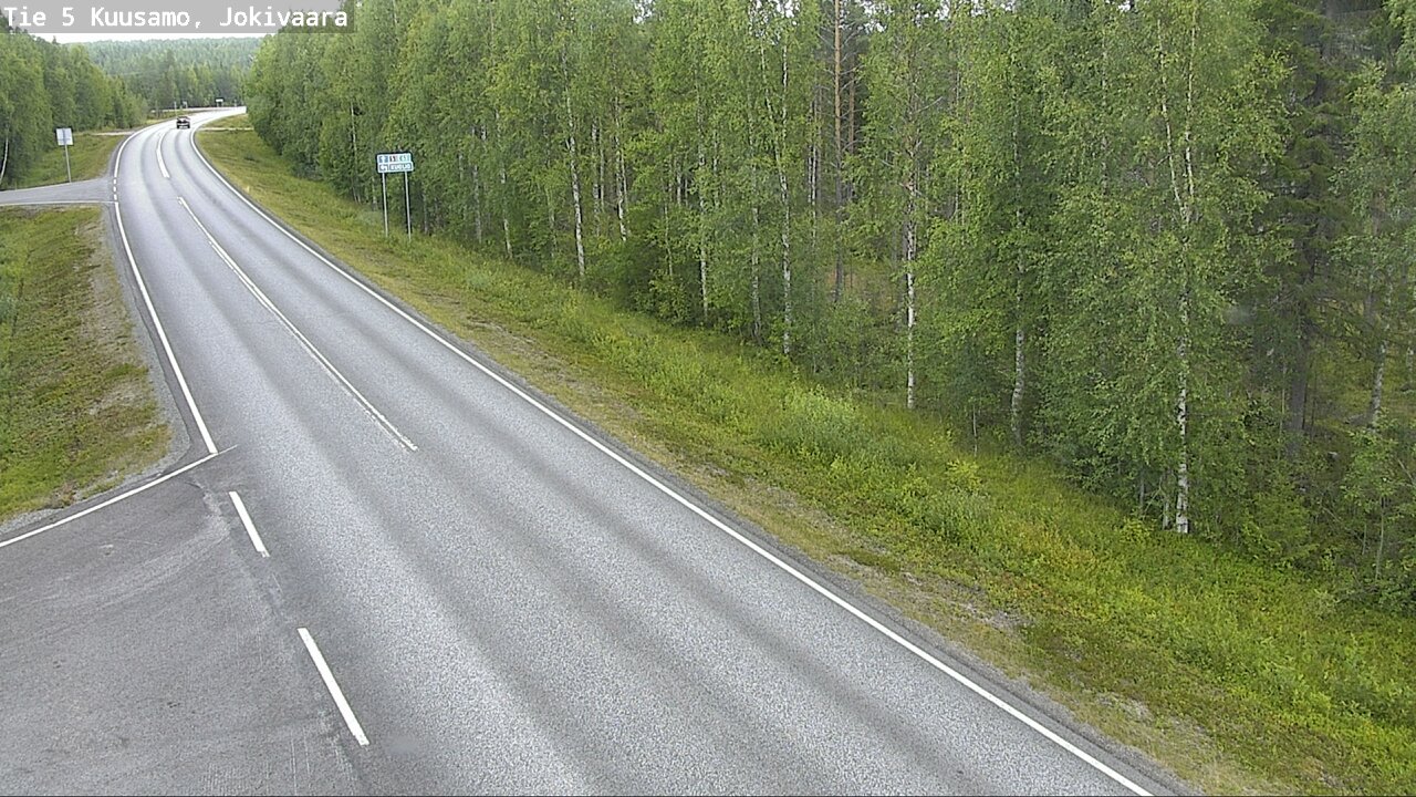 Kelikamerat Kuva Tie 5 Kuusamo, Jokivaara, Kuusamo, Pohjois-Pohjanmaa