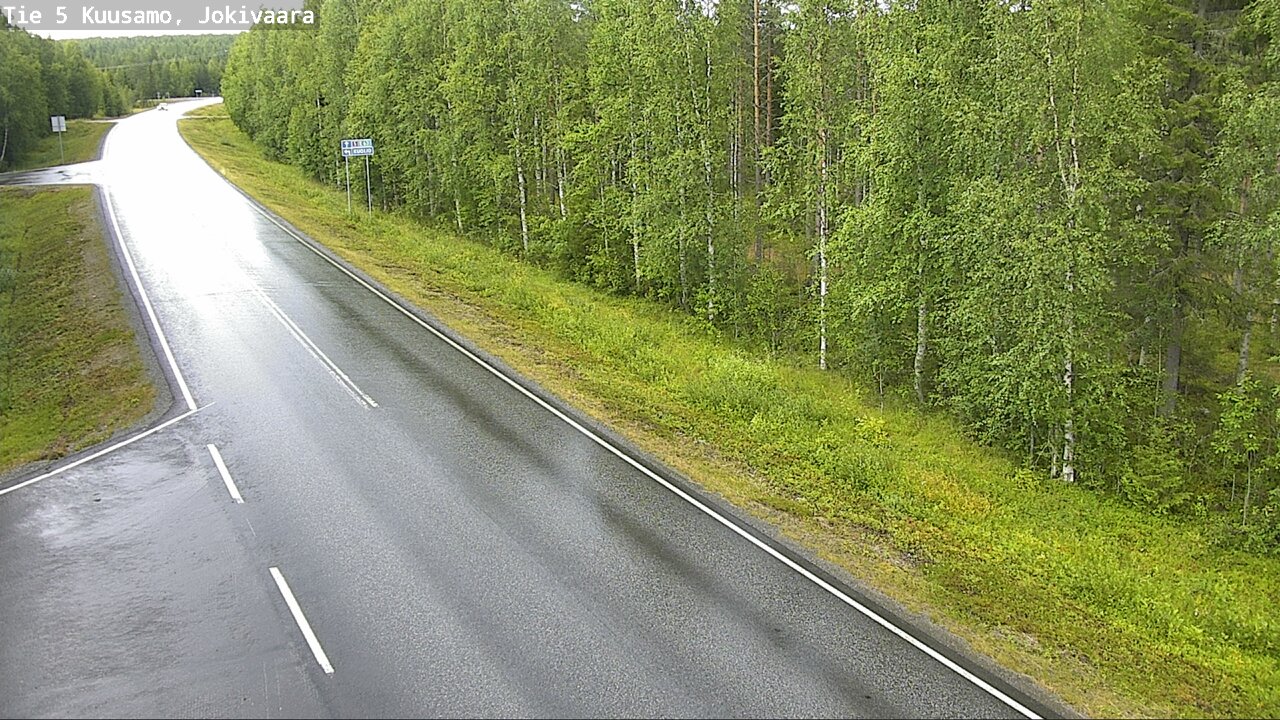 Kelikamerat Kuva Tie 5 Kuusamo, Jokivaara, Kuusamo, Pohjois-Pohjanmaa