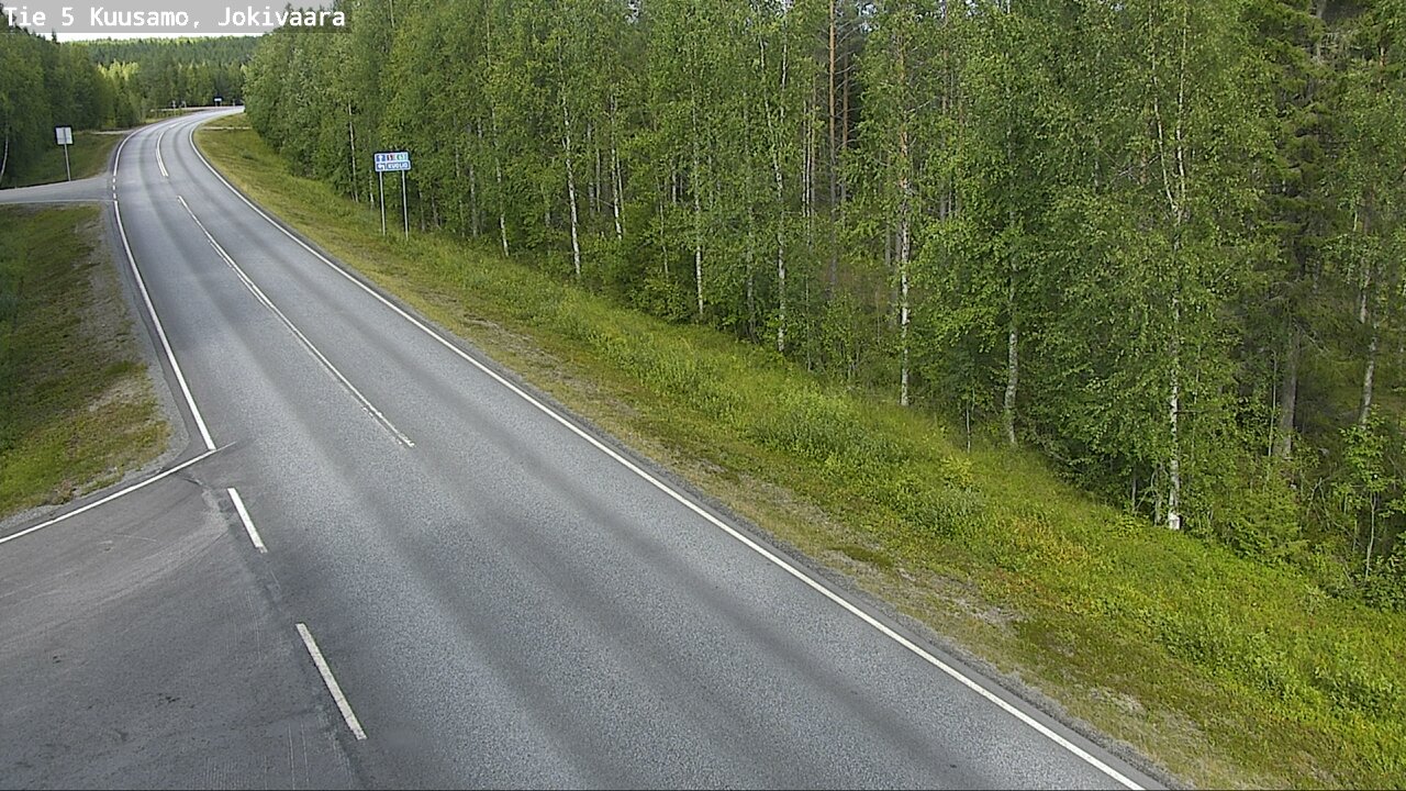 Kelikamerat Kuva Tie 5 Kuusamo, Jokivaara, Kuusamo, Pohjois-Pohjanmaa