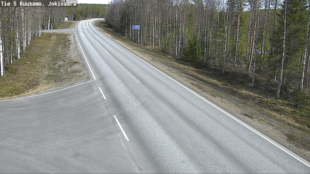Kelikamerat Kuva Tie 5 Kuusamo, Jokivaara, Kuusamo, Pohjois-Pohjanmaa