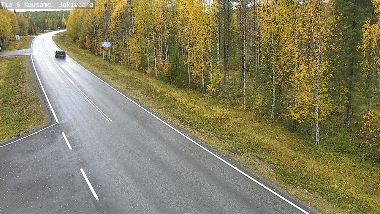 Kelikamerat Kuva Tie 5 Kuusamo, Jokivaara, Kuusamo, Pohjois-Pohjanmaa