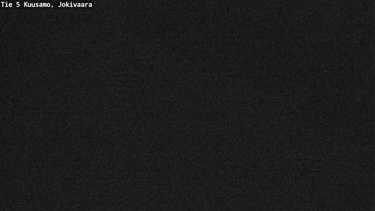 Weather Camera Image Väg 5 Kuusamo, Jokivaara, Kuusamo, Pohjois-Pohjanmaa