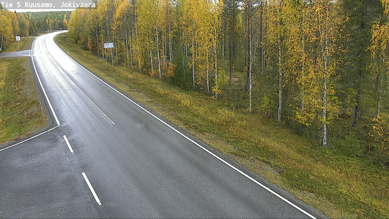 Kelikamerat Kuva Tie 5 Kuusamo, Jokivaara, Kuusamo, Pohjois-Pohjanmaa