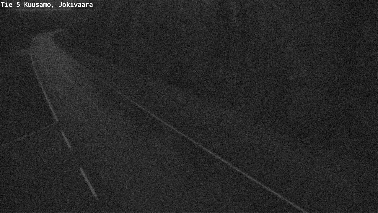 Weather Camera Image Road 5 Kuusamo, Jokivaara, Kuusamo, Pohjois-Pohjanmaa