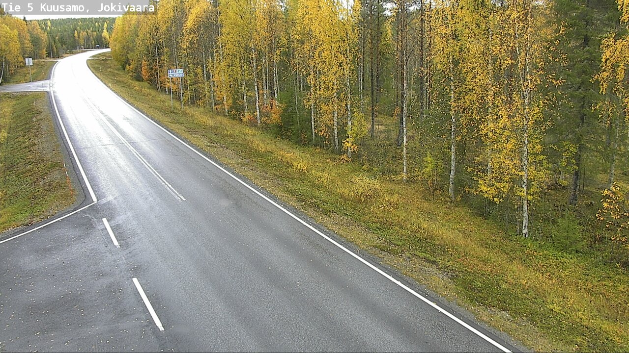 Kelikamerat Kuva Tie 5 Kuusamo, Jokivaara, Kuusamo, Pohjois-Pohjanmaa