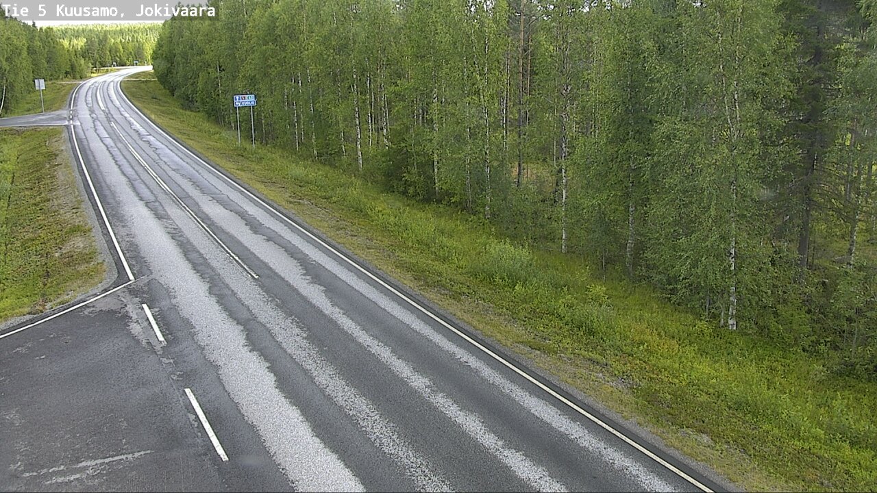 Kelikamerat Kuva Tie 5 Kuusamo, Jokivaara, Kuusamo, Pohjois-Pohjanmaa