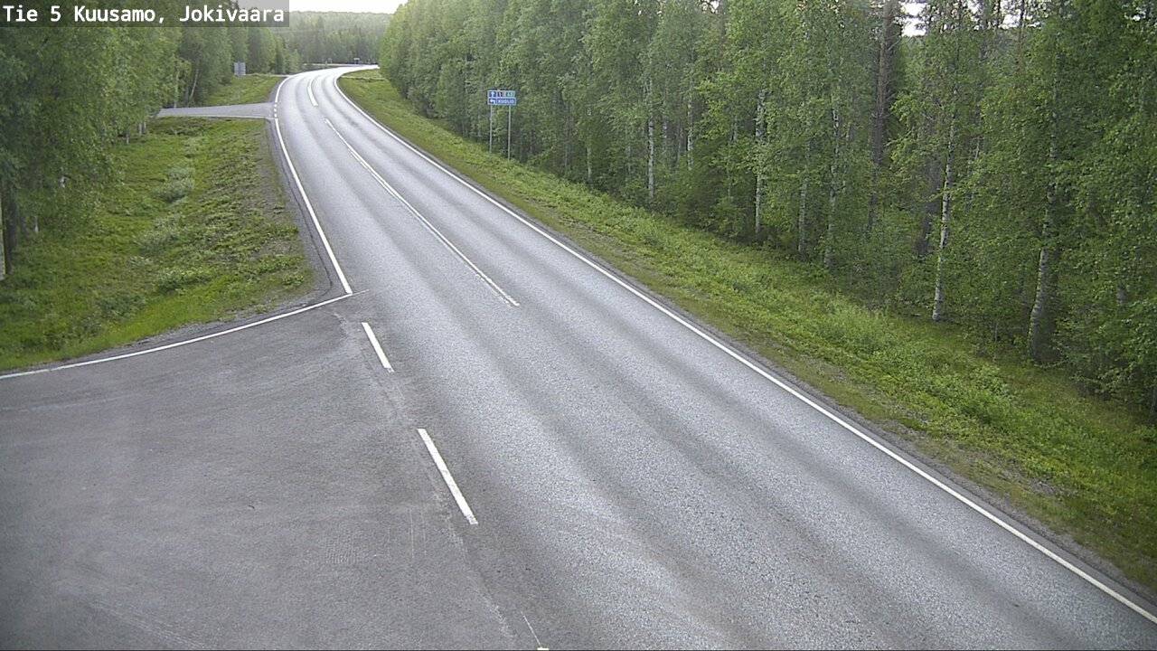 Kelikamerat Kuva Tie 5 Kuusamo, Jokivaara, Kuusamo, Pohjois-Pohjanmaa