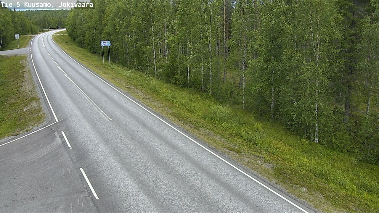 Kelikamerat Kuva Tie 5 Kuusamo, Jokivaara, Kuusamo, Pohjois-Pohjanmaa