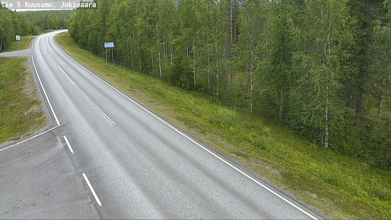 Kelikamerat Kuva Tie 5 Kuusamo, Jokivaara, Kuusamo, Pohjois-Pohjanmaa