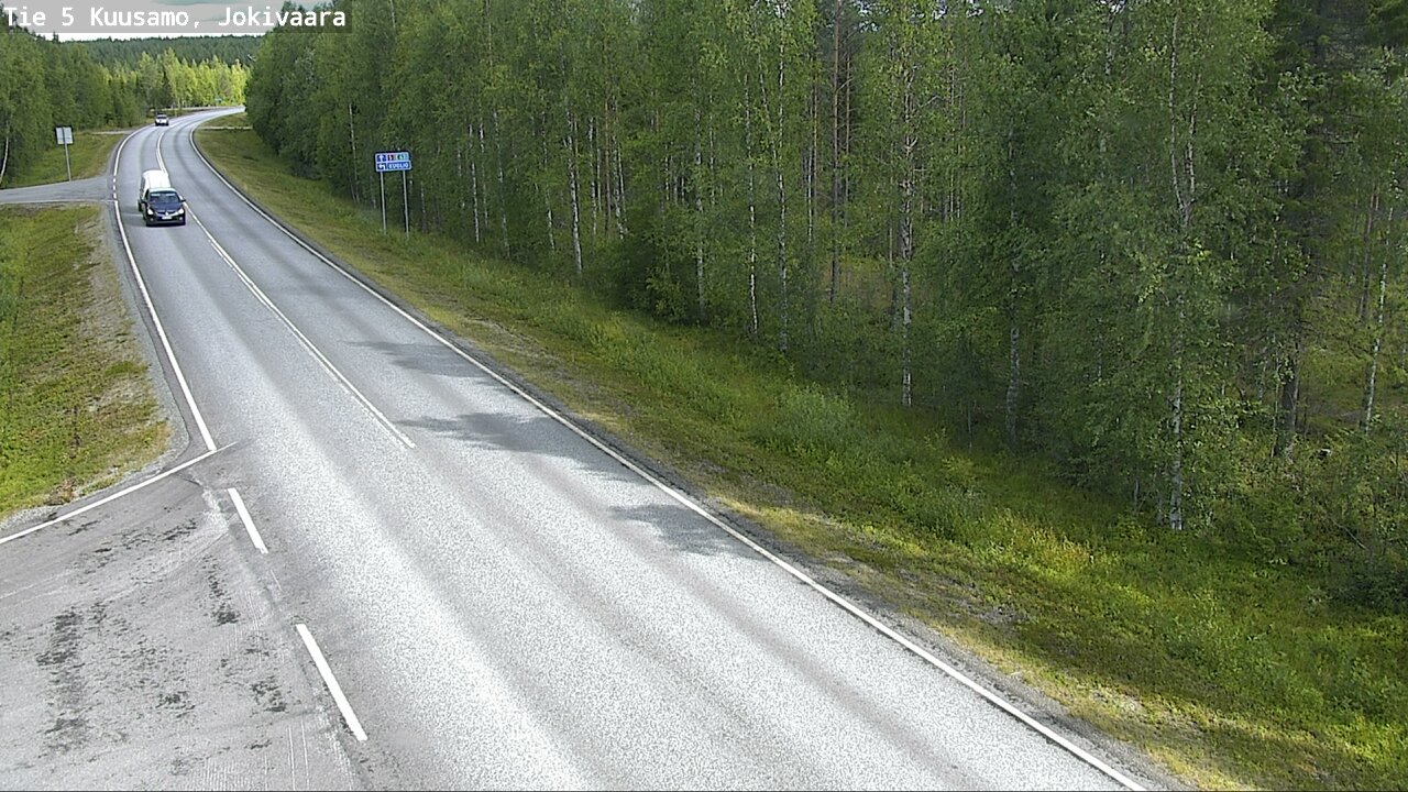 Kelikamerat Kuva Tie 5 Kuusamo, Jokivaara, Kuusamo, Pohjois-Pohjanmaa