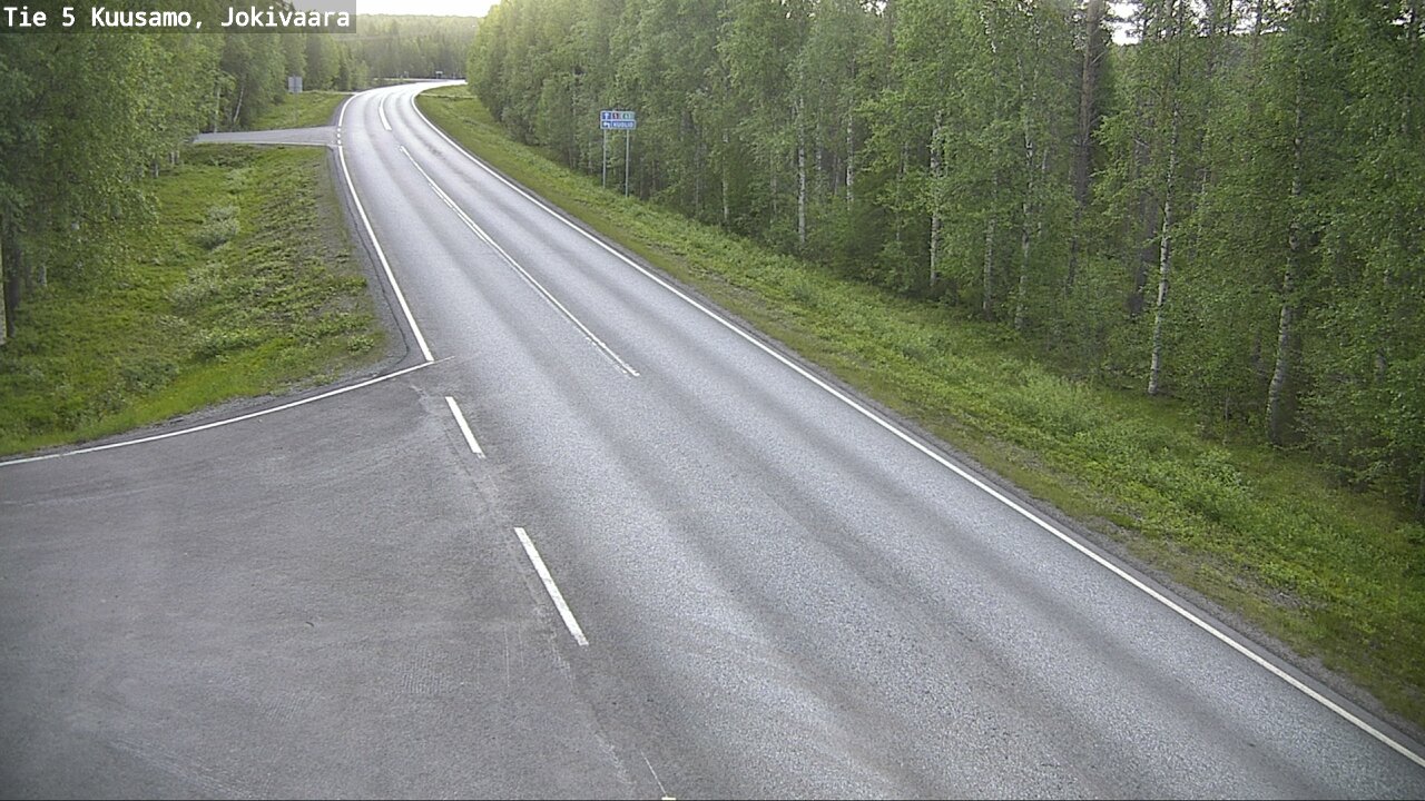 Kelikamerat Kuva Tie 5 Kuusamo, Jokivaara, Kuusamo, Pohjois-Pohjanmaa