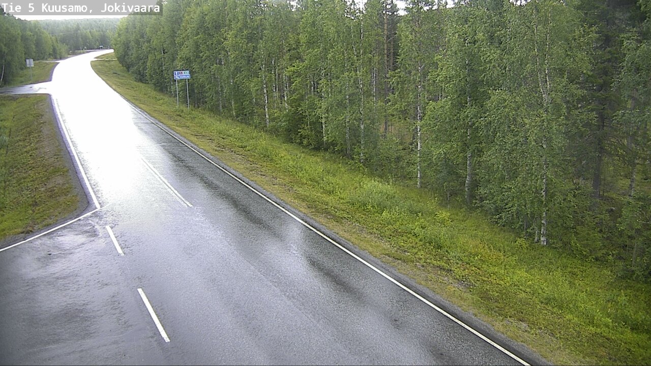Kelikamerat Kuva Tie 5 Kuusamo, Jokivaara, Kuusamo, Pohjois-Pohjanmaa