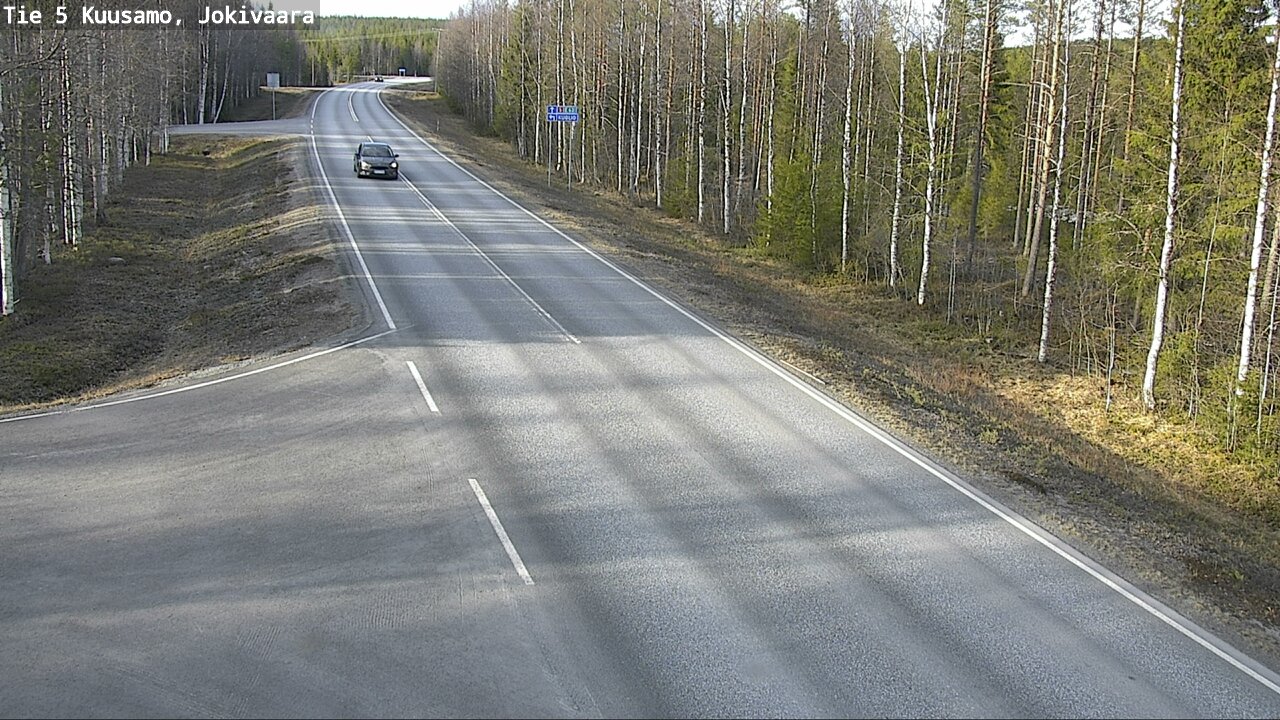 Kelikamerat Kuva Tie 5 Kuusamo, Jokivaara, Kuusamo, Pohjois-Pohjanmaa