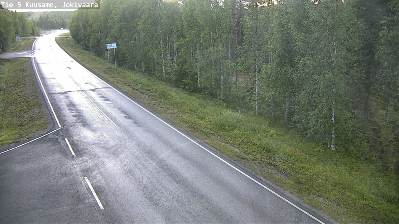 Kelikamerat Kuva Tie 5 Kuusamo, Jokivaara, Kuusamo, Pohjois-Pohjanmaa