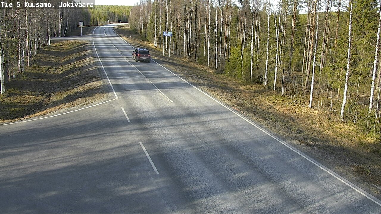 Kelikamerat Kuva Tie 5 Kuusamo, Jokivaara, Kuusamo, Pohjois-Pohjanmaa