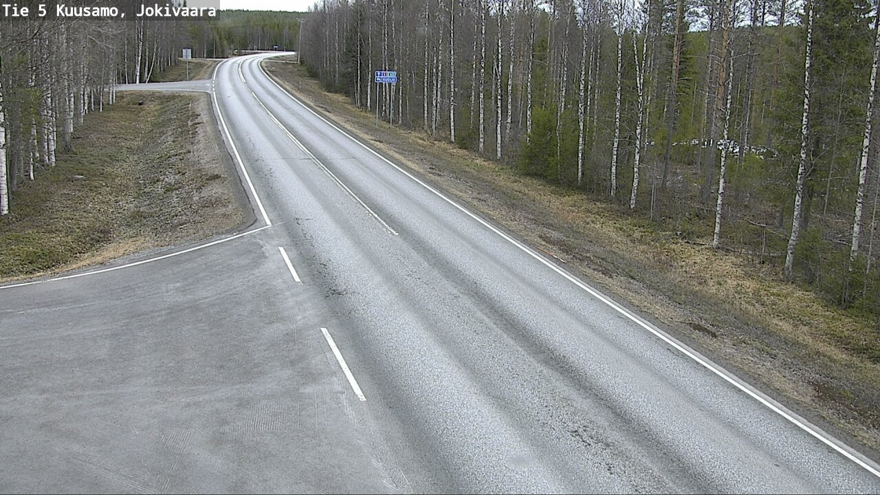 Kelikamerat Kuva Tie 5 Kuusamo, Jokivaara, Kuusamo, Pohjois-Pohjanmaa
