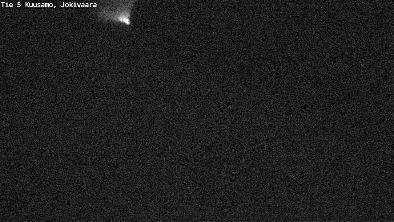 Weather Camera Image Väg 5 Kuusamo, Jokivaara, Kuusamo, Pohjois-Pohjanmaa