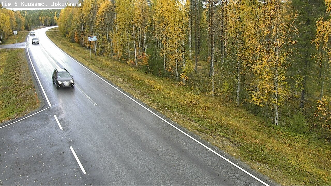 Kelikamerat Kuva Tie 5 Kuusamo, Jokivaara, Kuusamo, Pohjois-Pohjanmaa