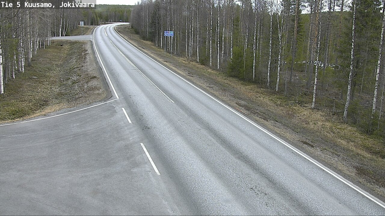 Kelikamerat Kuva Tie 5 Kuusamo, Jokivaara, Kuusamo, Pohjois-Pohjanmaa