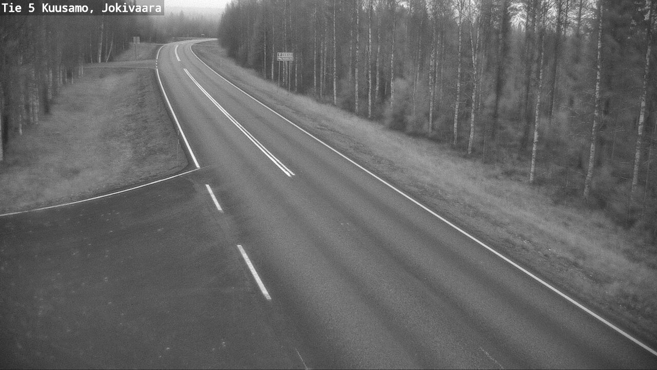 Kelikamerat Kuva Tie 5 Kuusamo, Jokivaara, Kuusamo, Pohjois-Pohjanmaa