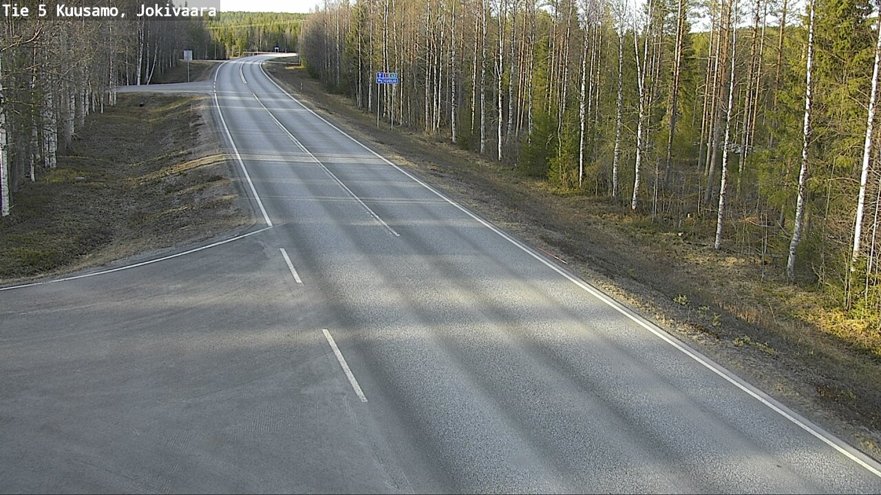 Kelikamerat Kuva Tie 5 Kuusamo, Jokivaara, Kuusamo, Pohjois-Pohjanmaa