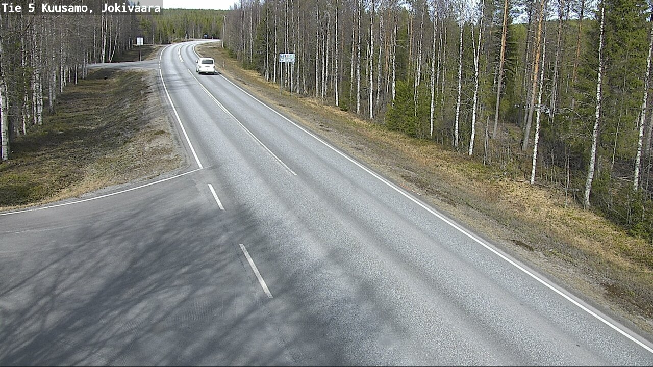 Kelikamerat Kuva Tie 5 Kuusamo, Jokivaara, Kuusamo, Pohjois-Pohjanmaa