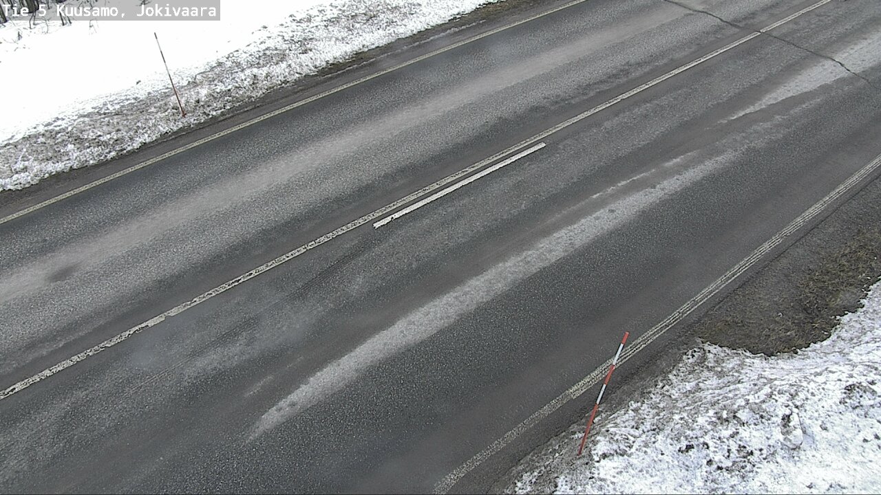 Weather Camera Image Väg 5 Kuusamo, Jokivaara, Kuusamo, Pohjois-Pohjanmaa